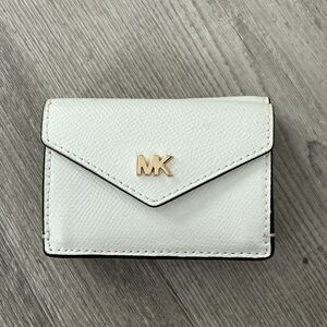 MICHAEL KORS Small Crossgrain Leather Tri-Fold Envelope Wallet